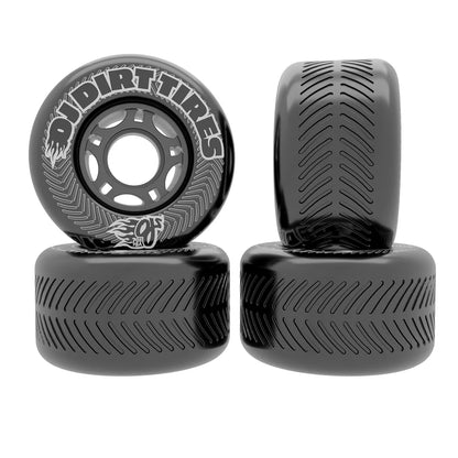 70mm Vandals Dirt Tires Thunder Juice 78A Wheels
