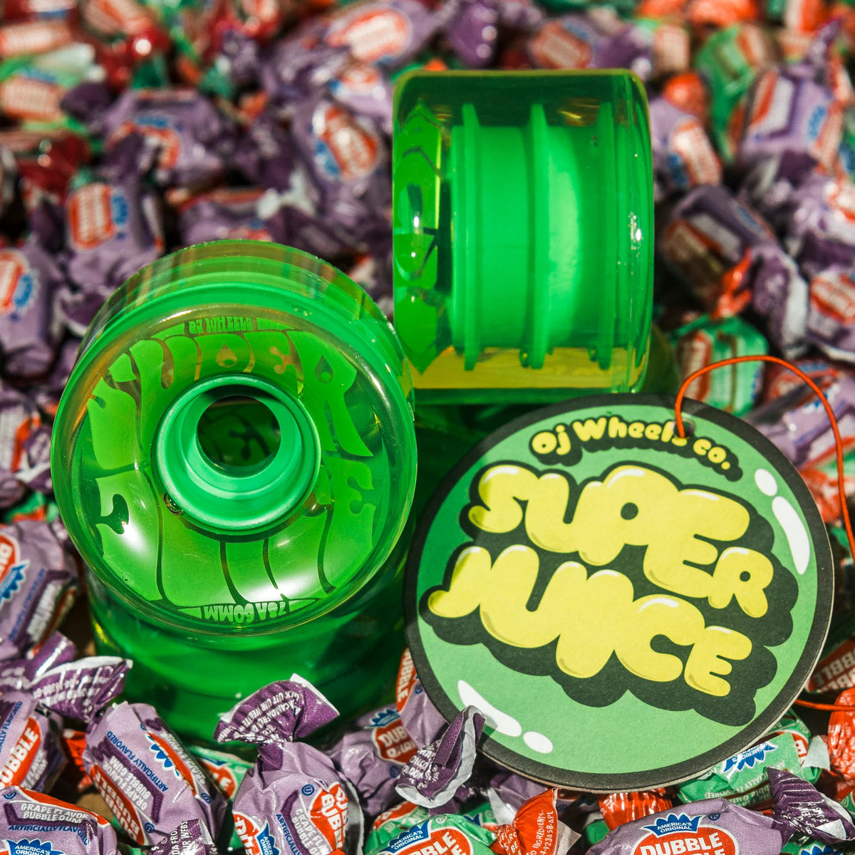 Bubble Gum Super Juice 78A Wheels
