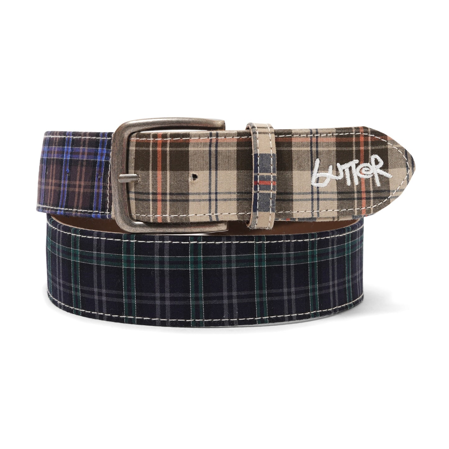 Plaid Belt