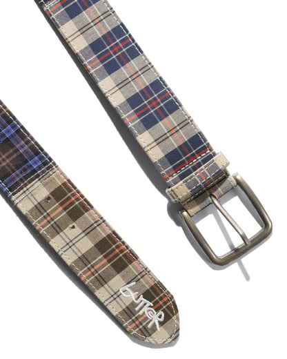 Plaid Belt