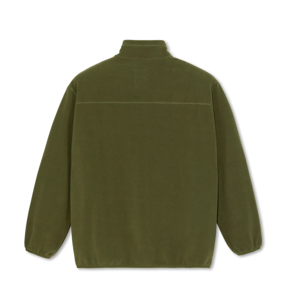 Basic Fleece Jacket Army Green