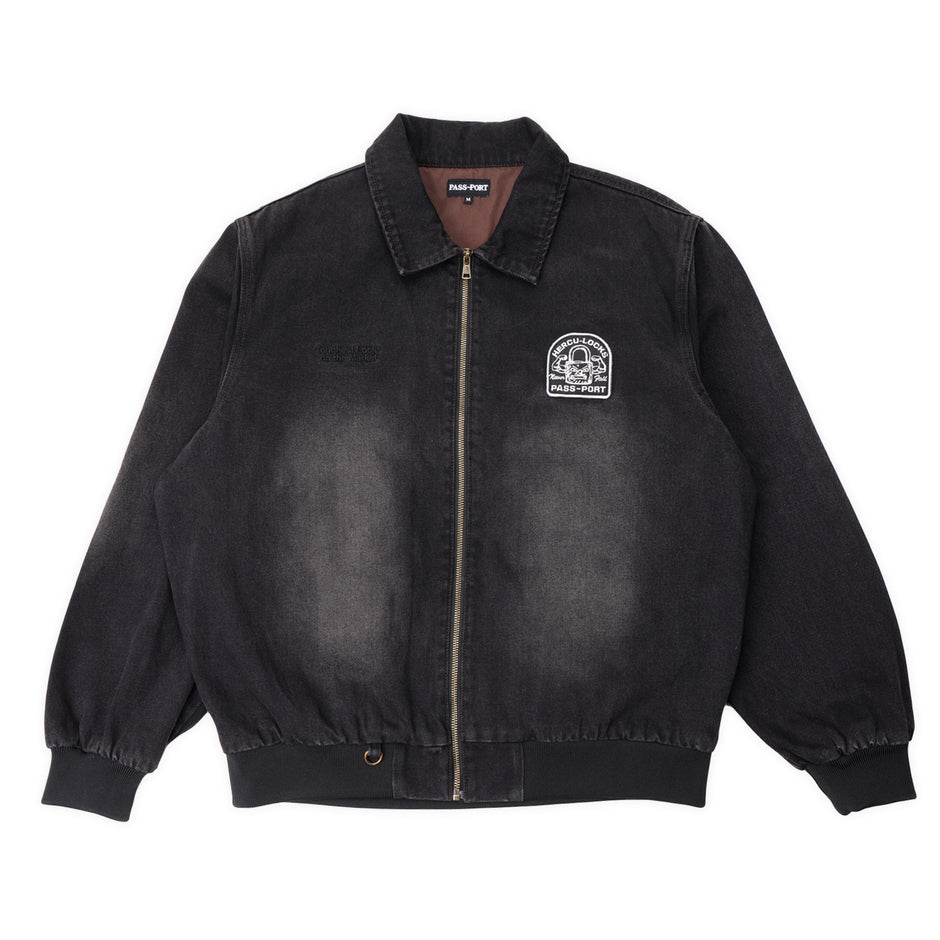 Hercu~locks Recycled Denim Freight Jacket