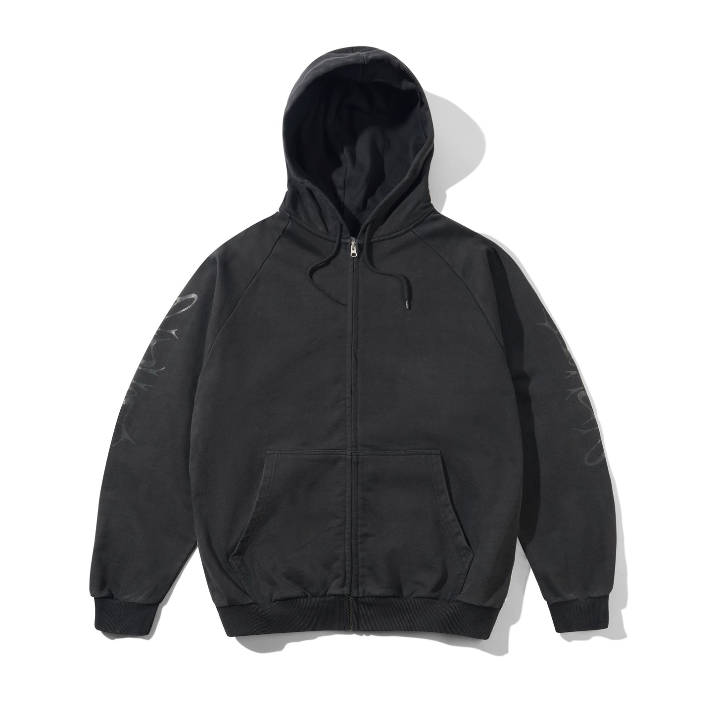 Scrawling Zip-Thru Hoodie