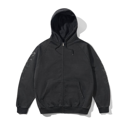 Scrawling Zip-Thru Hoodie