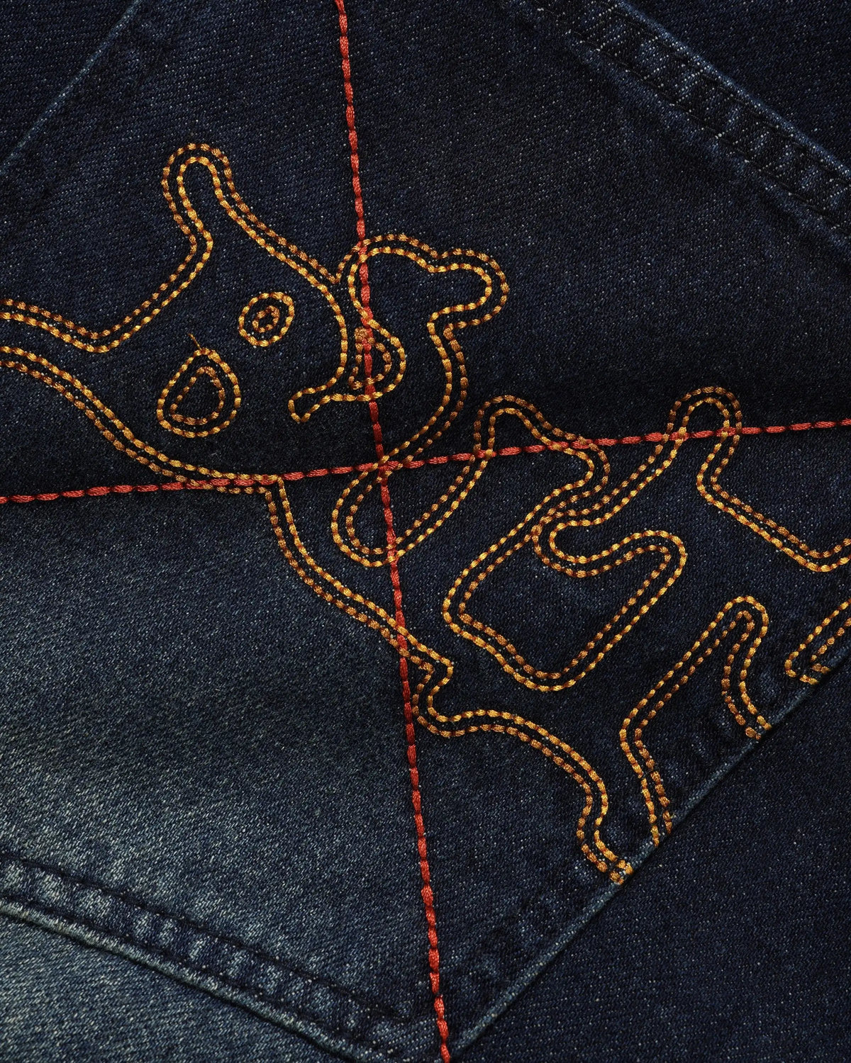Worn Dark Indigo