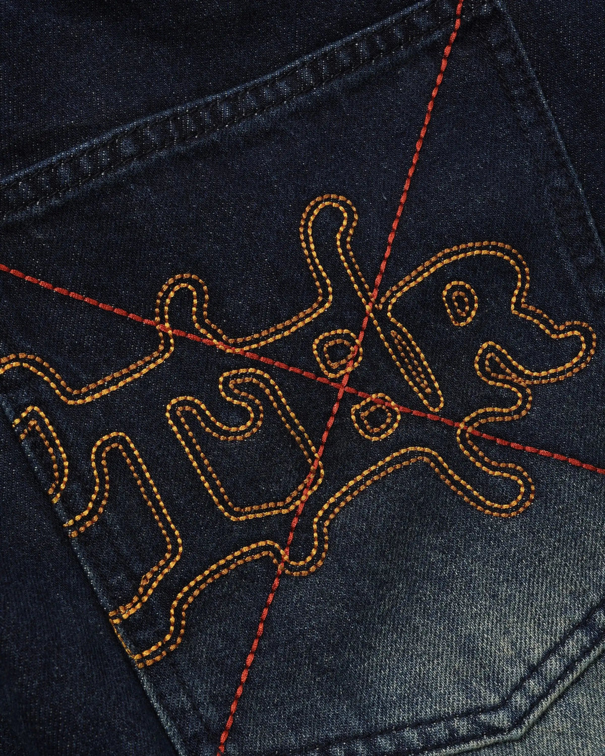 Worn Dark Indigo