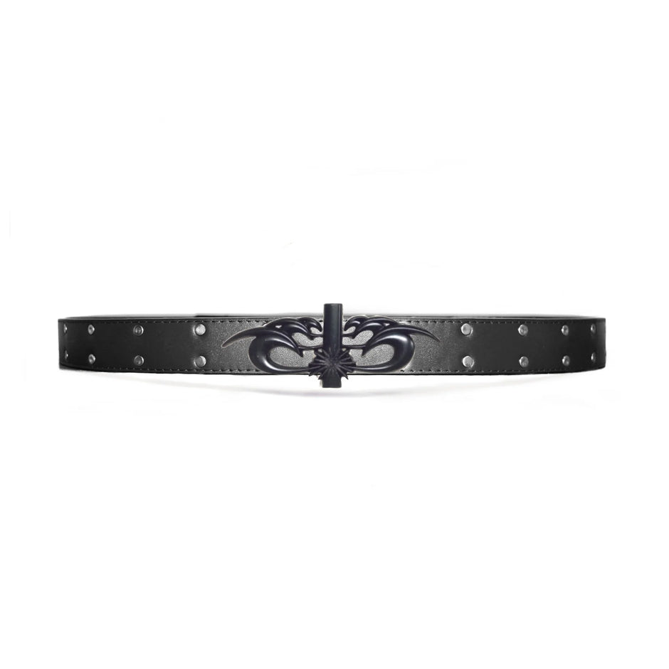 Moses Studded Thin Belt