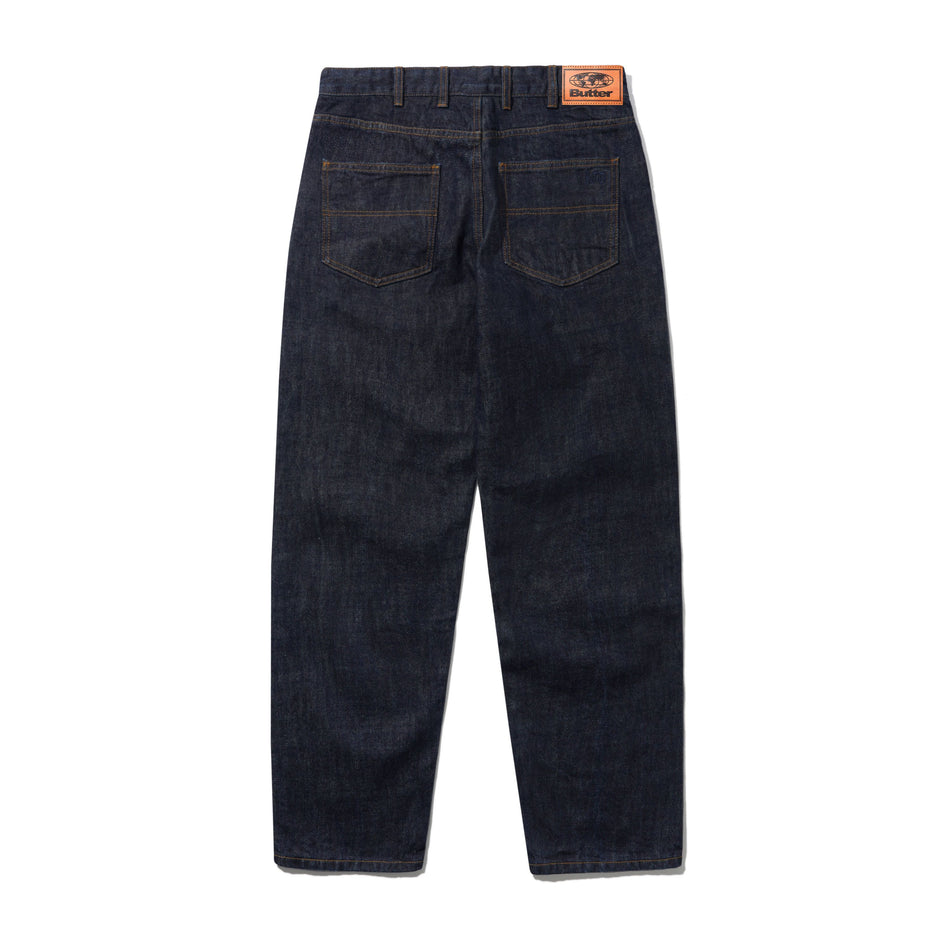 Straight Leg Denim Jeans