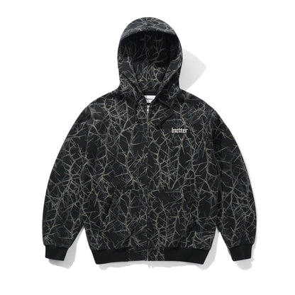 Thorn Camo Waffle Zip-Thru Hood