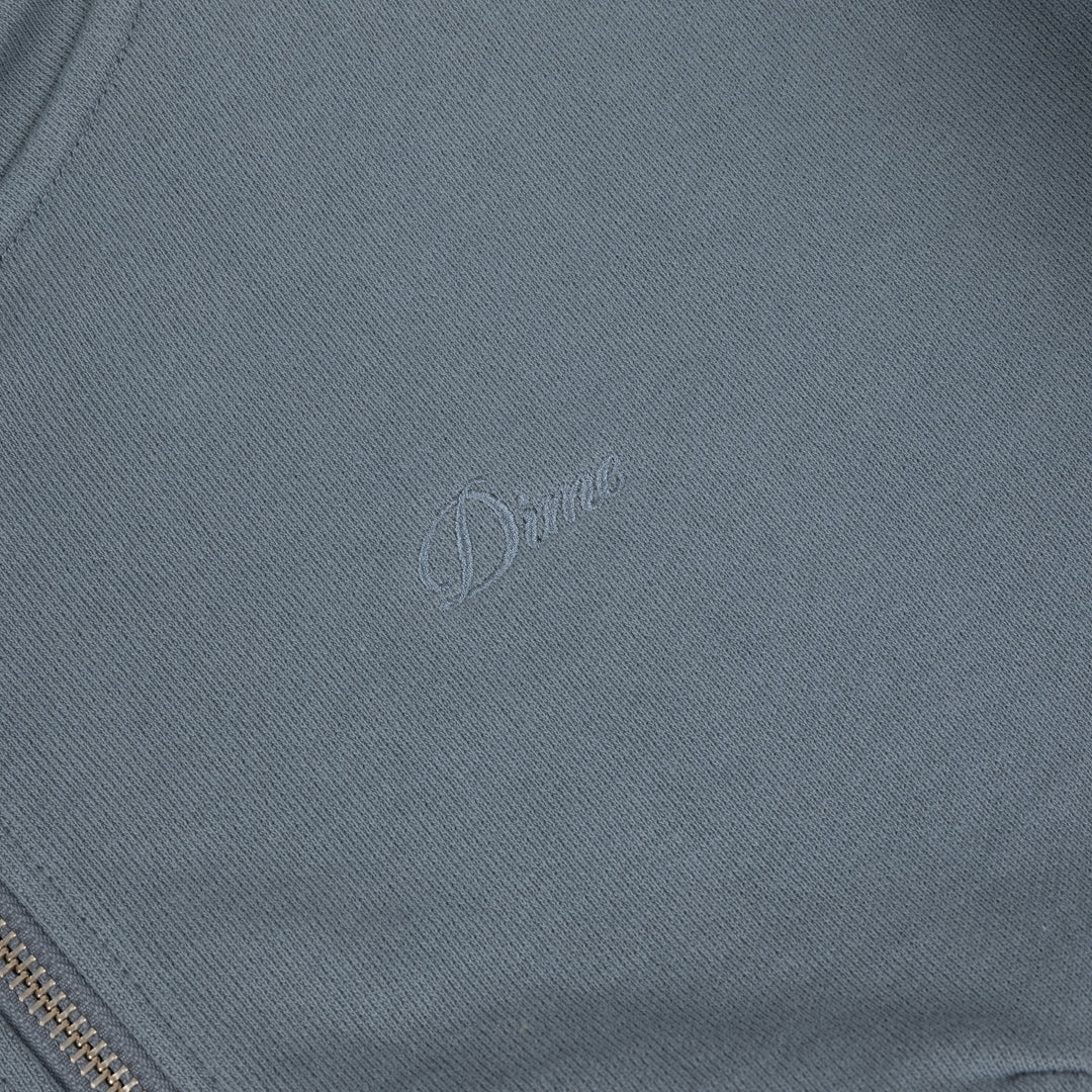 Womens Cropped Zip Hoodie