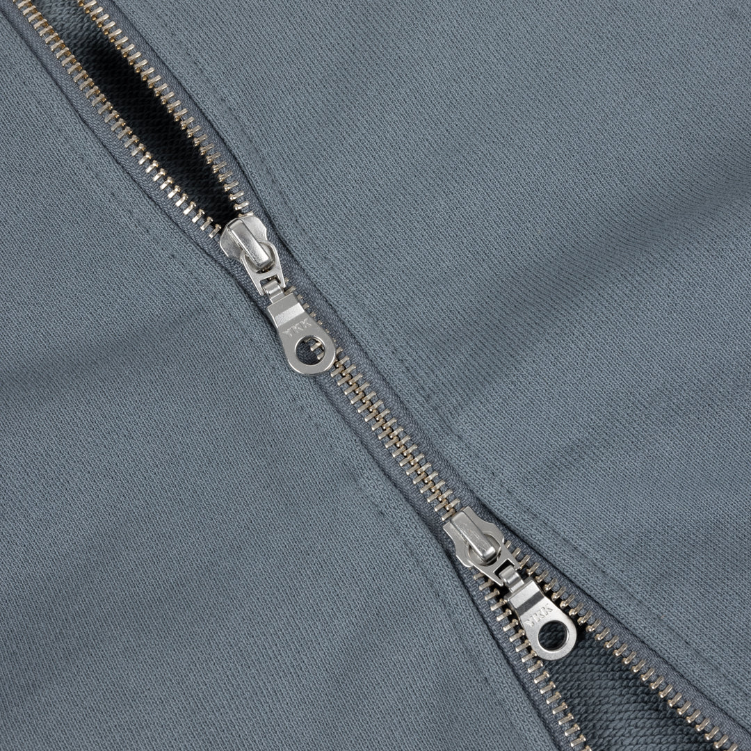 Womens Cropped Zip Hoodie