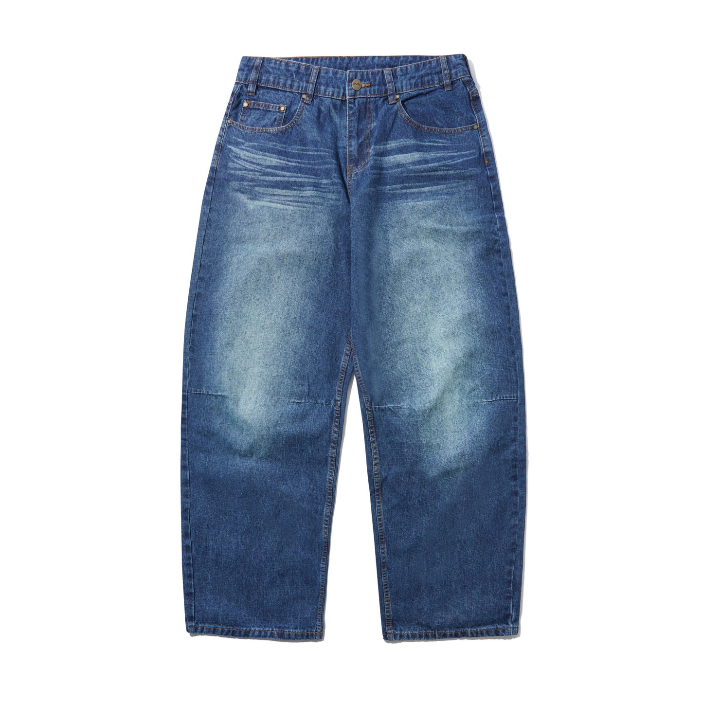 Wide Cut Denim Jeans