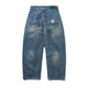 Faded Work Blue