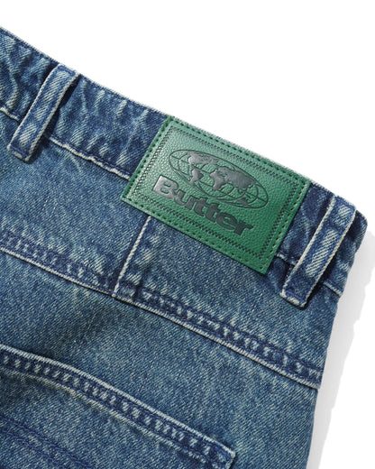 Faded Work Blue
