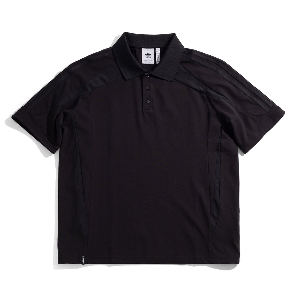 Adidas Premiere Polo Shirt Black Beyond Skate