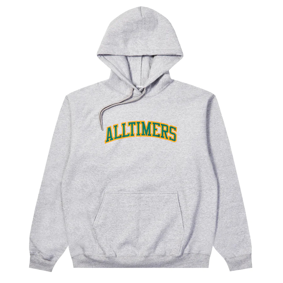 Grey 2025 college hoodie