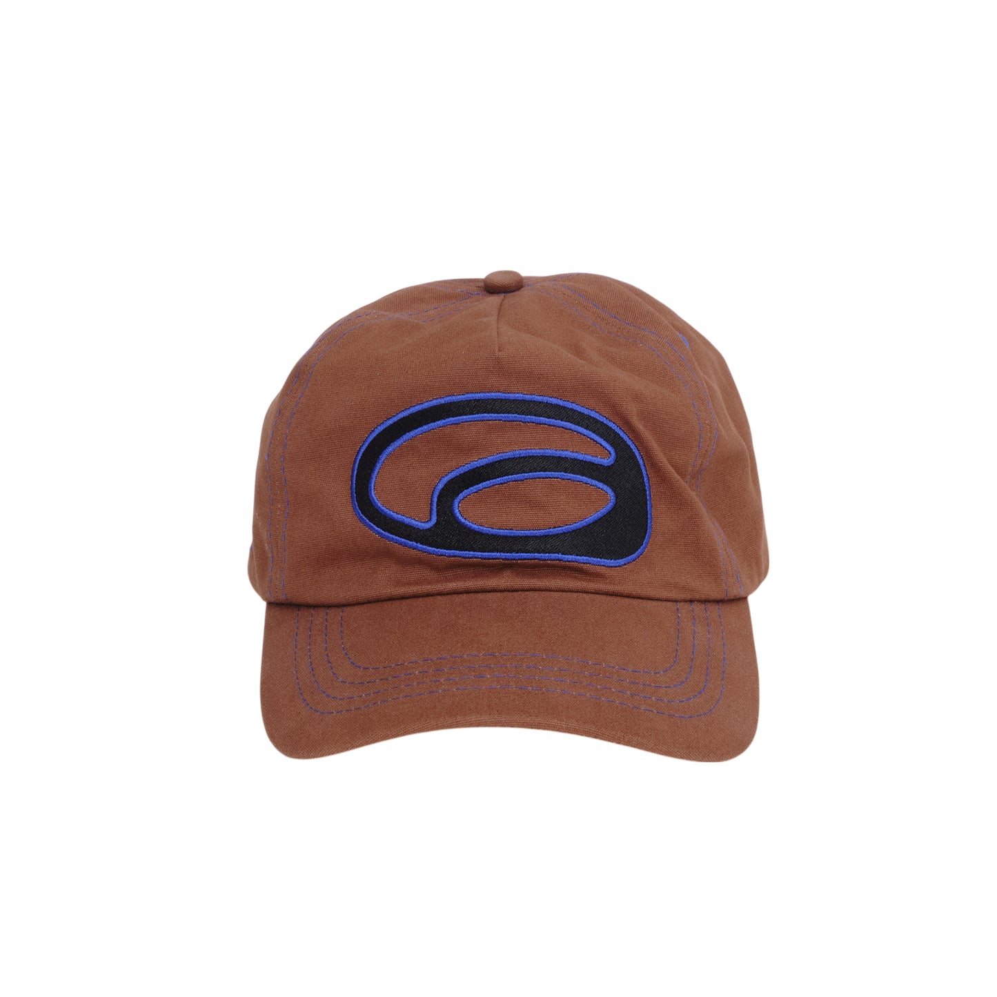 Oval Logo Contrast Canvas Cap