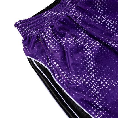 Purple / Black