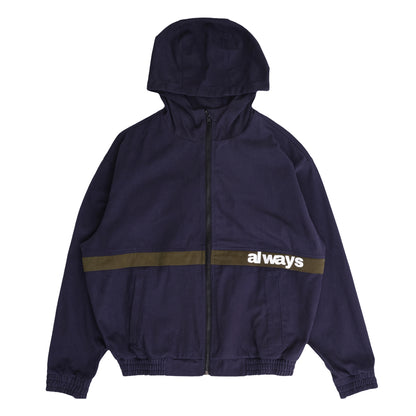 Two Tone Canvas Bomber Jack