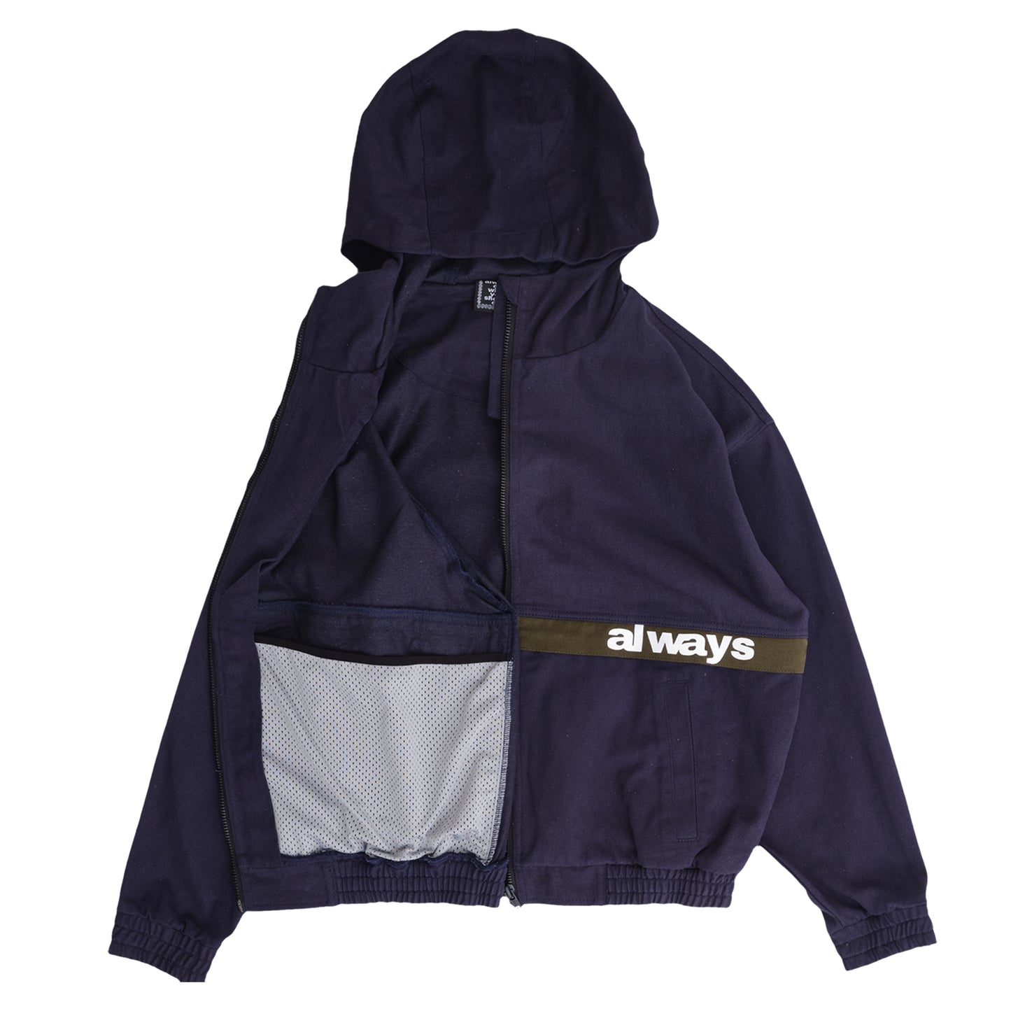 Two Tone Canvas Bomber Jack