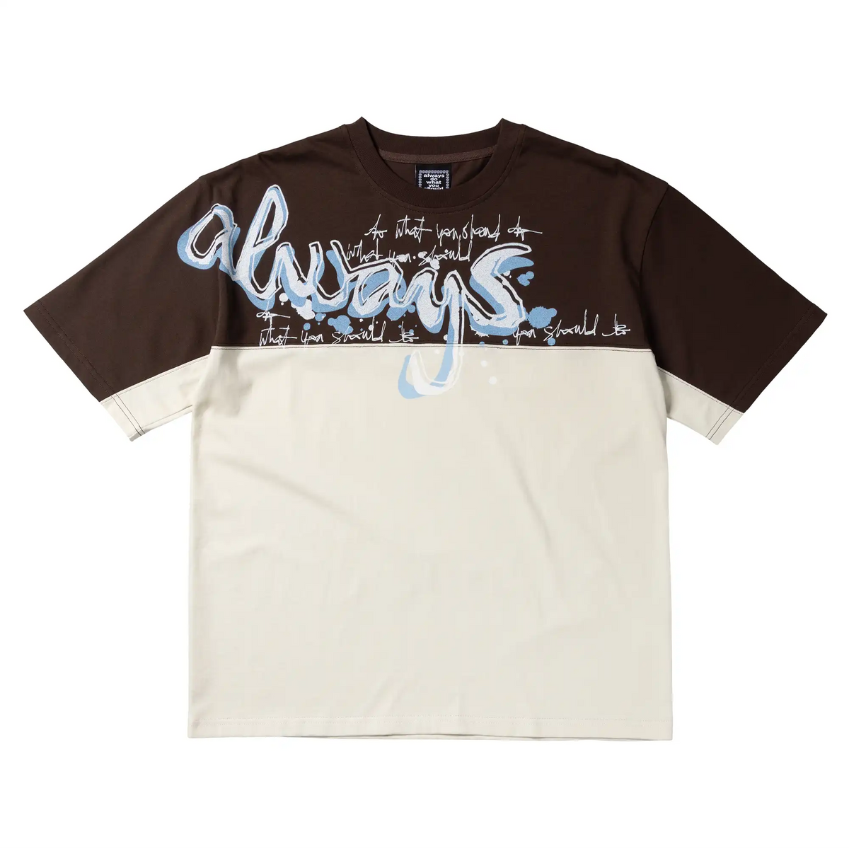 Cream / Brown