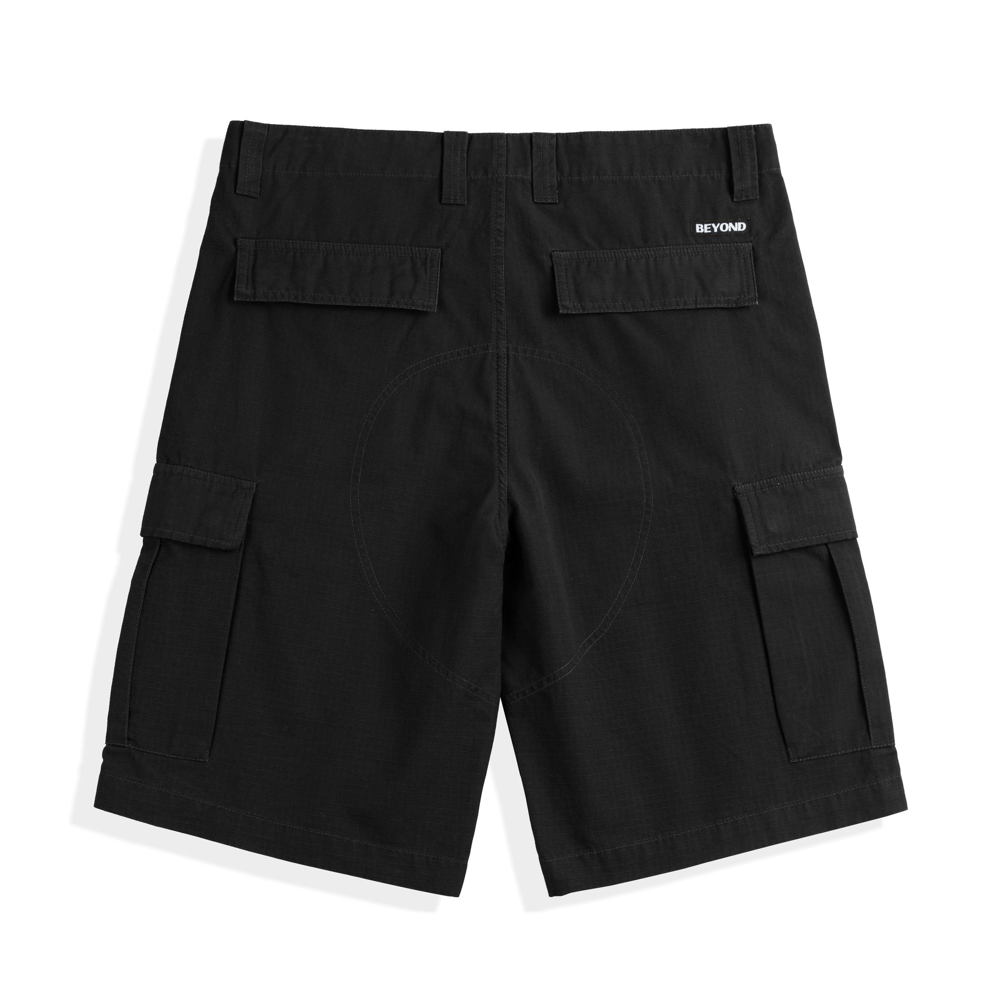 Beyond Station Cargo Shorts Black Beyond Skate