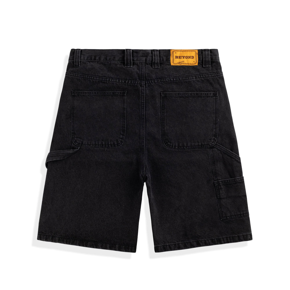 Black denim shorts afterpay sales
