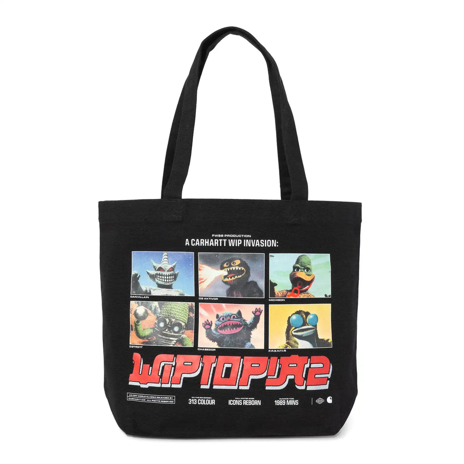 Canvas Graphic Tote Bag