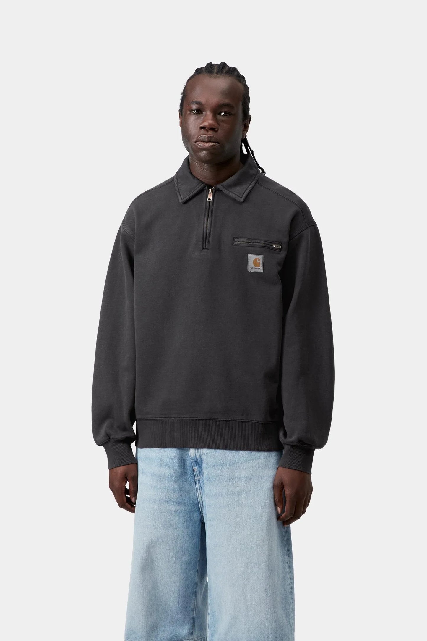 Half Zip Detroit Sweat