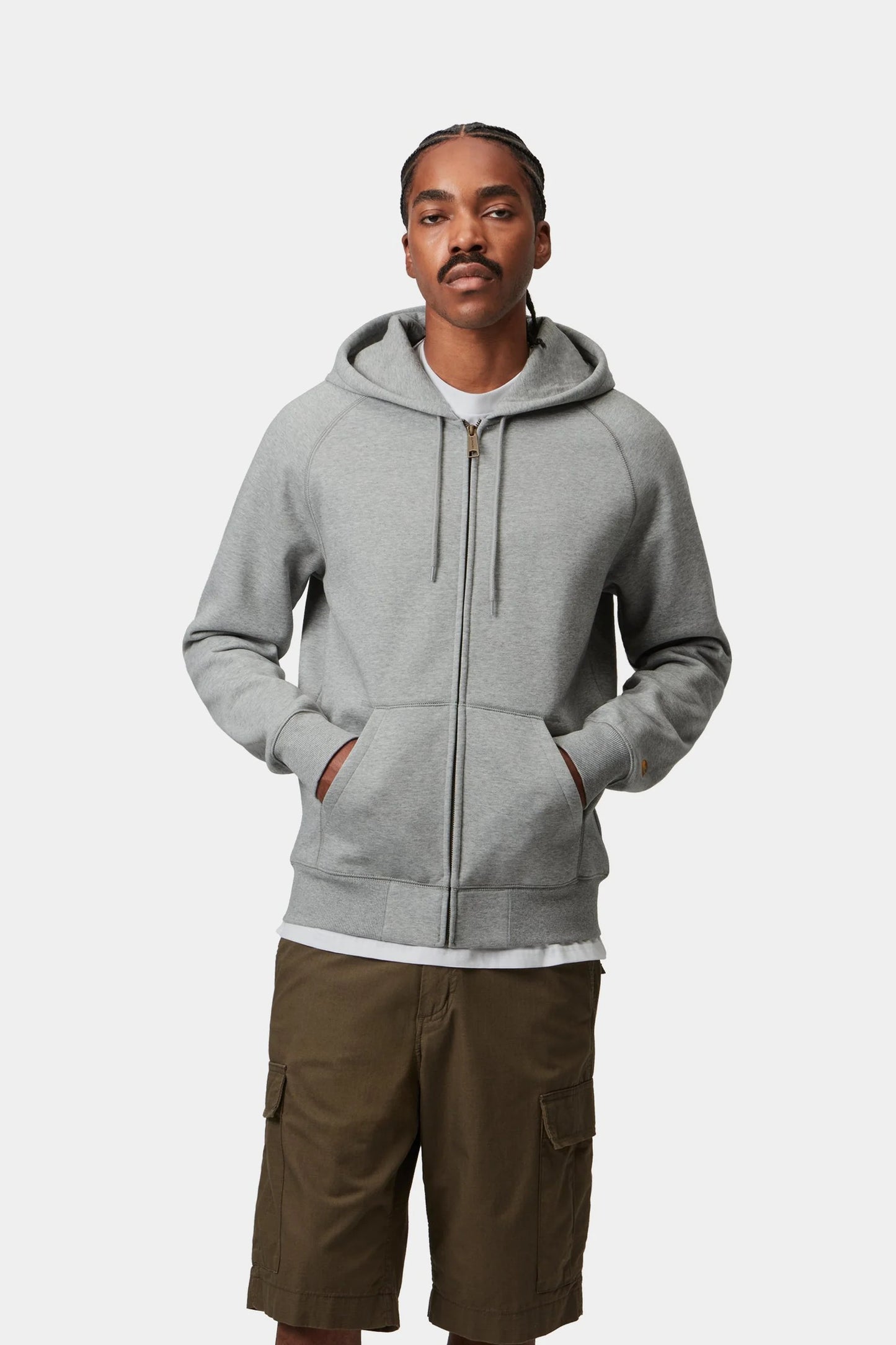 Grey Heather / Gold