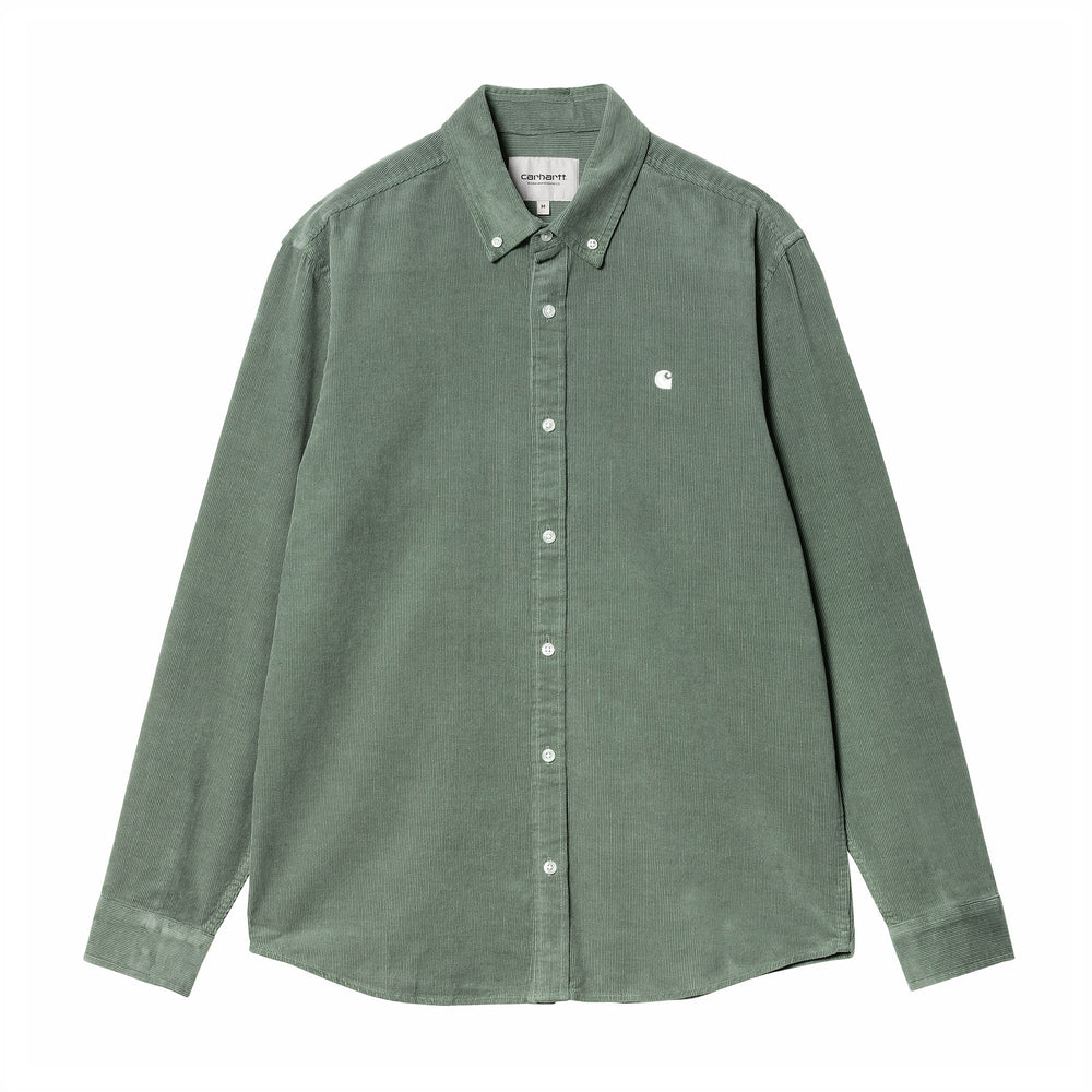 Carhartt WIP Madison Fine Cord Shirt Park Wax Beyond Skate