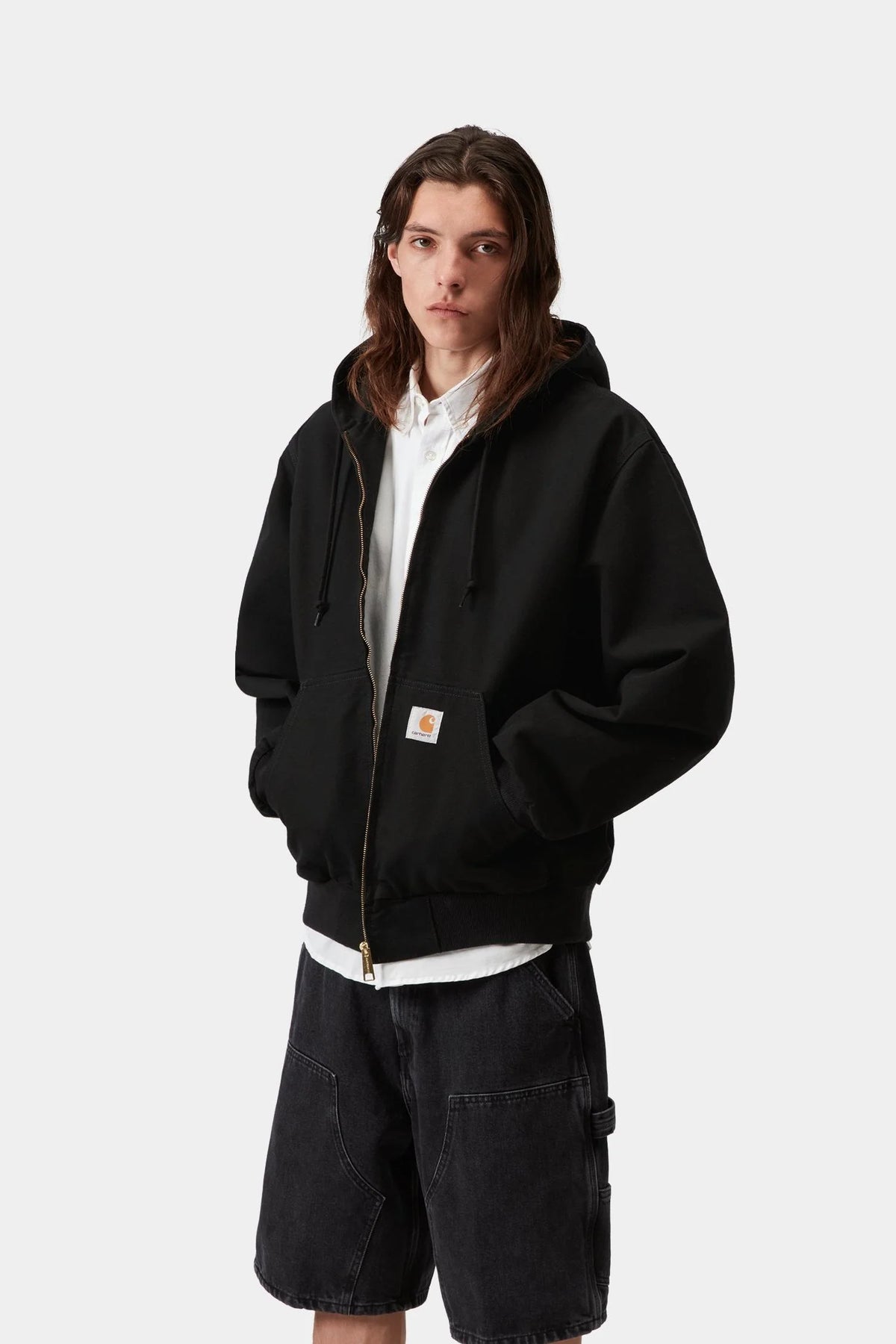Active Jacket Carhartt WIP OG Active Jacket - Black – Beyond Skate