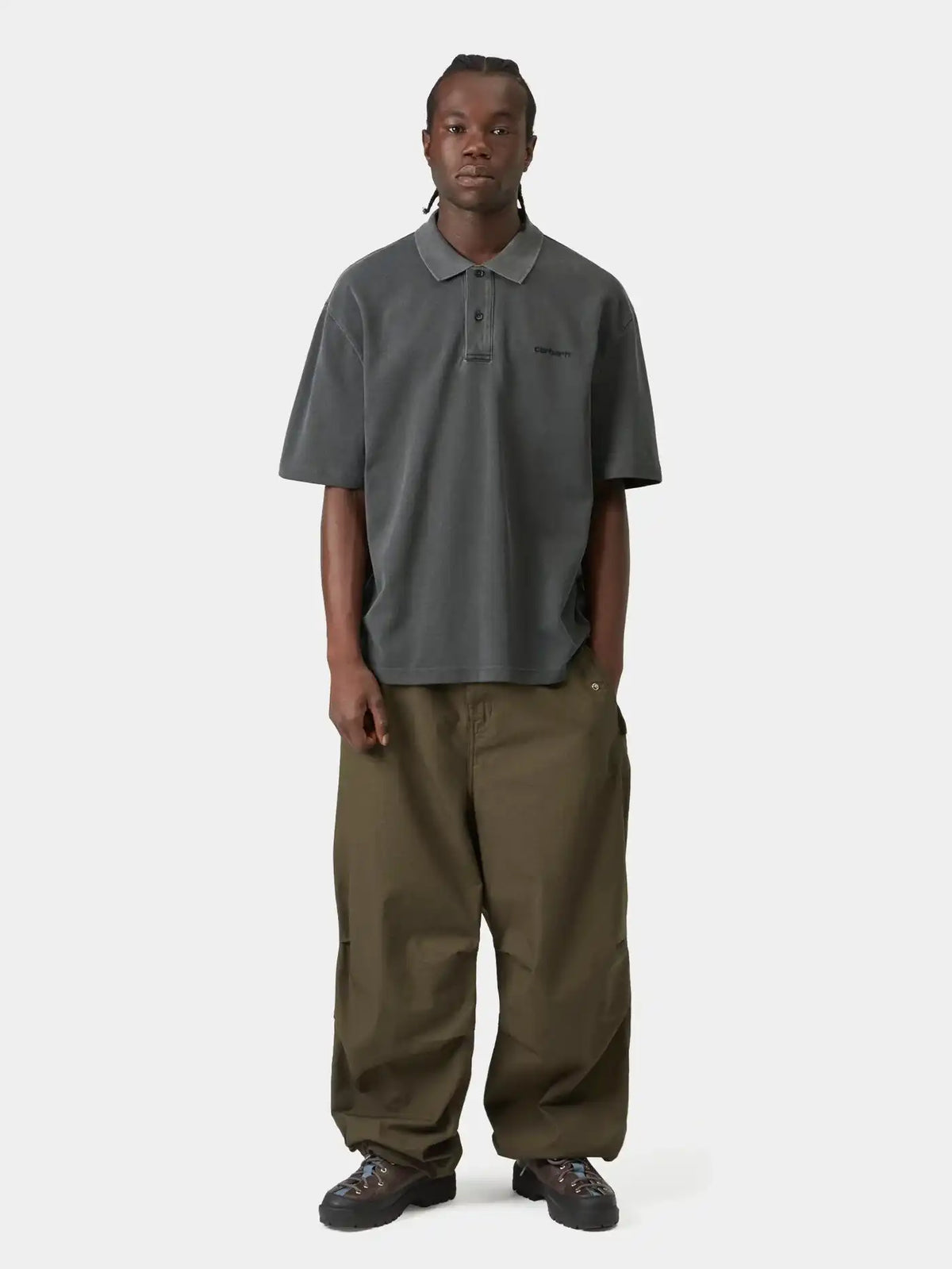 Black Garment Dyed