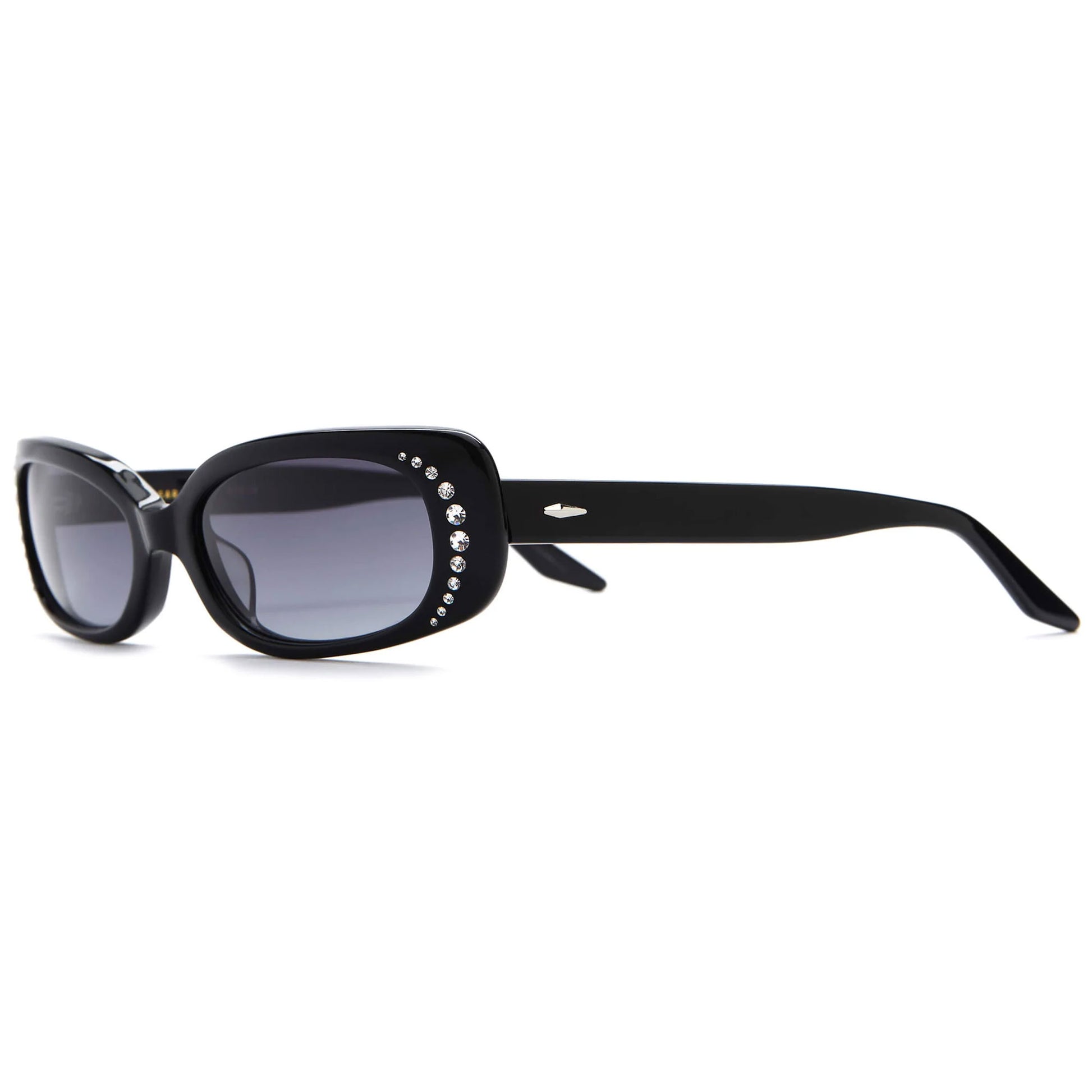 Black Rhinestone / Midnight Gradient