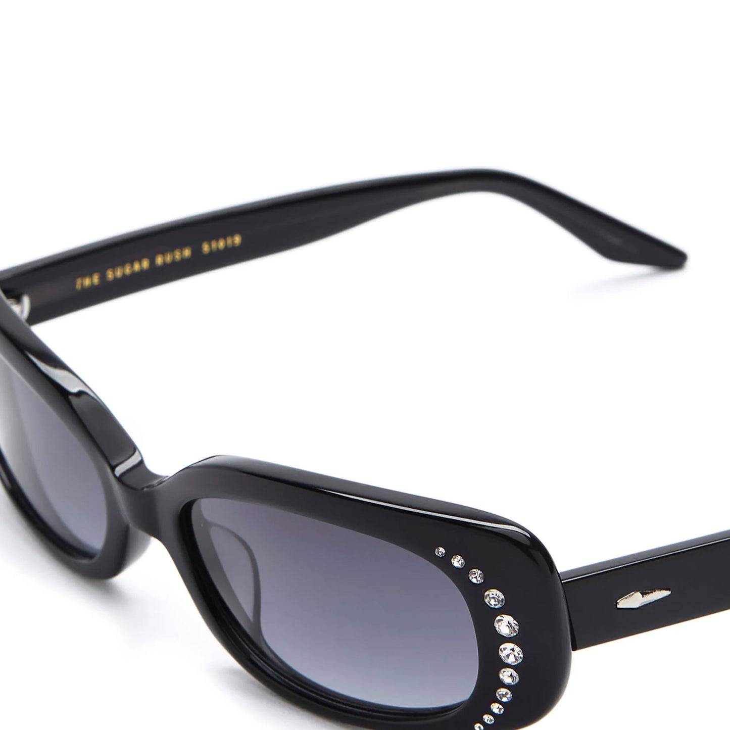 Black Rhinestone / Midnight Gradient