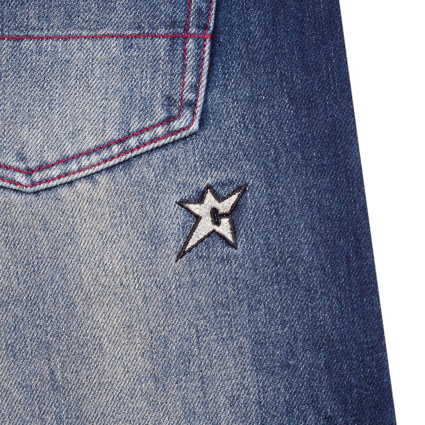Aged C-Star Jeans