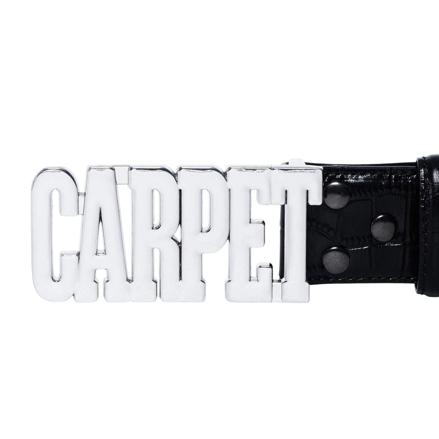 Croc Skin Leather Belt