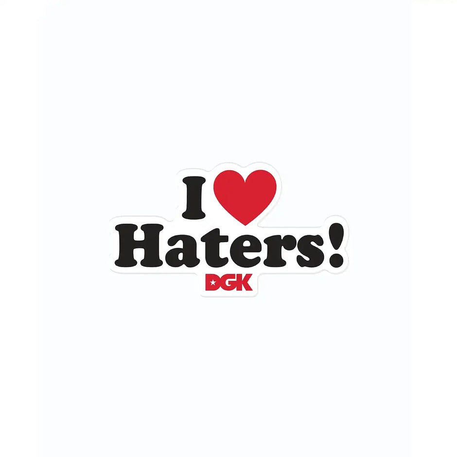Haters Sticker
