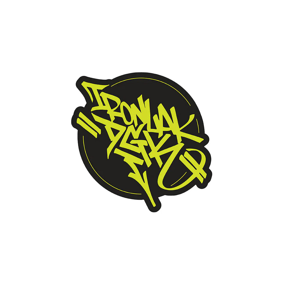 Ironlak Hands Off Sticker
