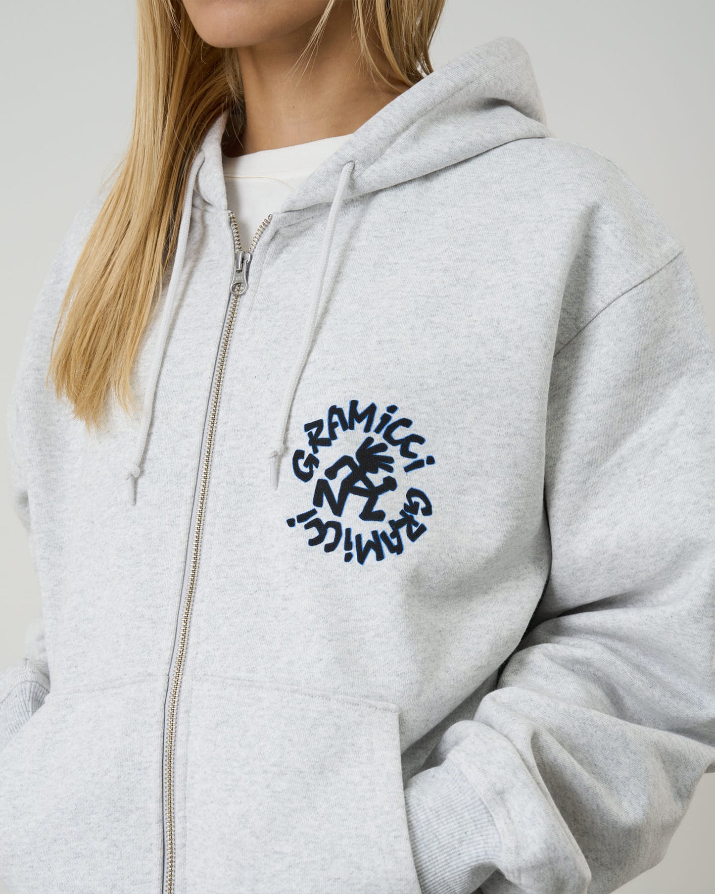 Running Man Zip Hoodie