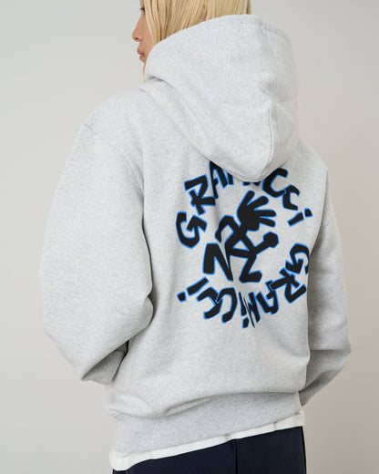 Running Man Zip Hoodie