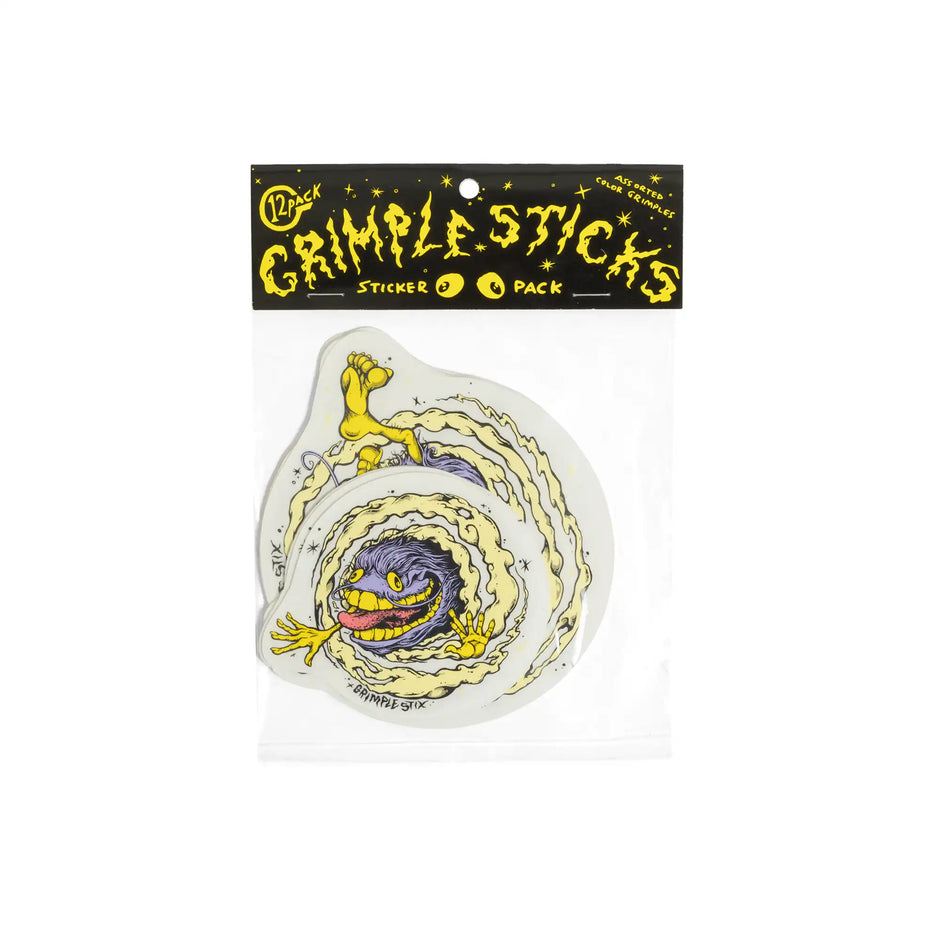 Grimple Sticks Sticker 12 Pack