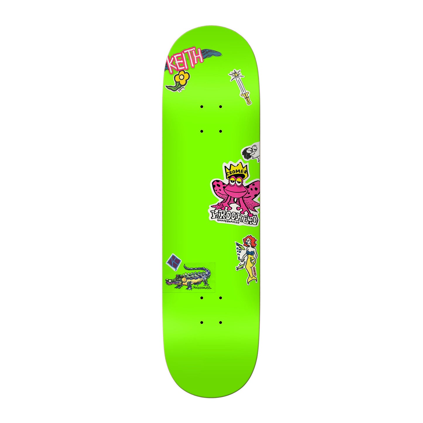 Neon Sticker Cromer Deck