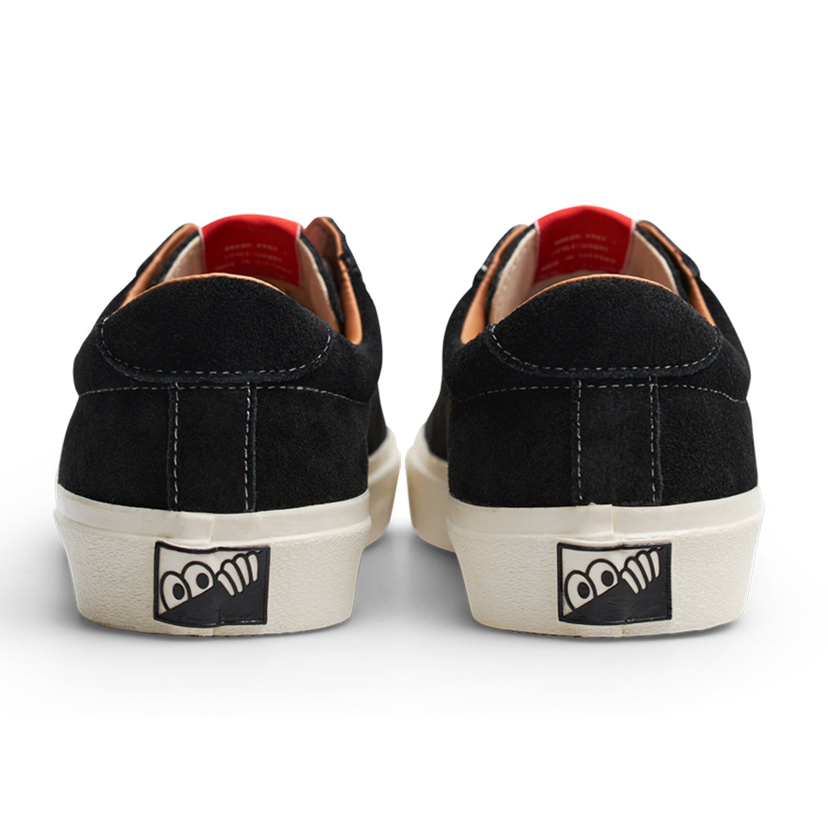 Last Resort AB VM001 Suede Lo Black / White – heel view