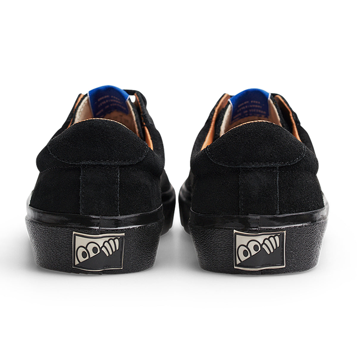 Last Resort AB VM001 Suede Lo Black / Black – heel view