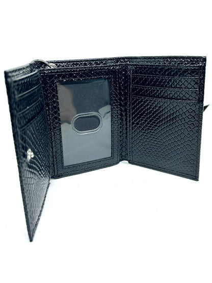 Metallic Chain Gang Wallet