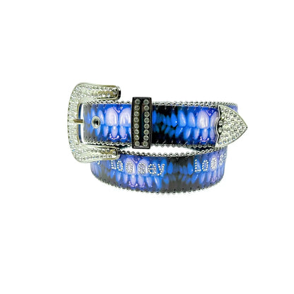 Pearly Whites Rhinestone Belt