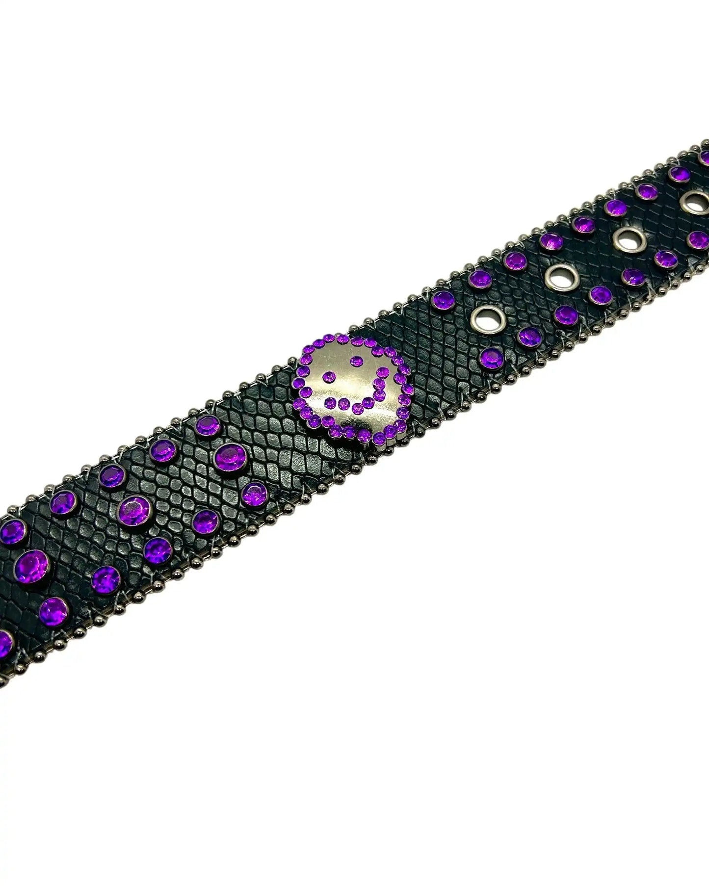 Smile Rhinestone Belt