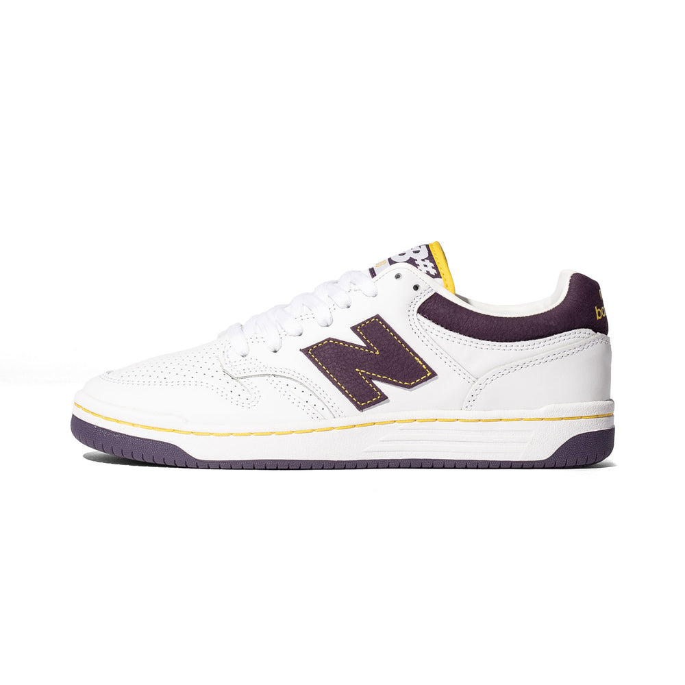 New Balance Numeric 480 Pst White Purple Gold Beyond Skate