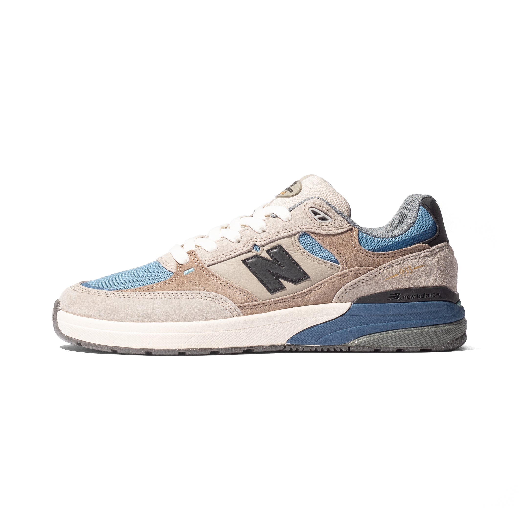 New Balance Numeric 933 - Mushroom / Light Blue – Beyond Skate
